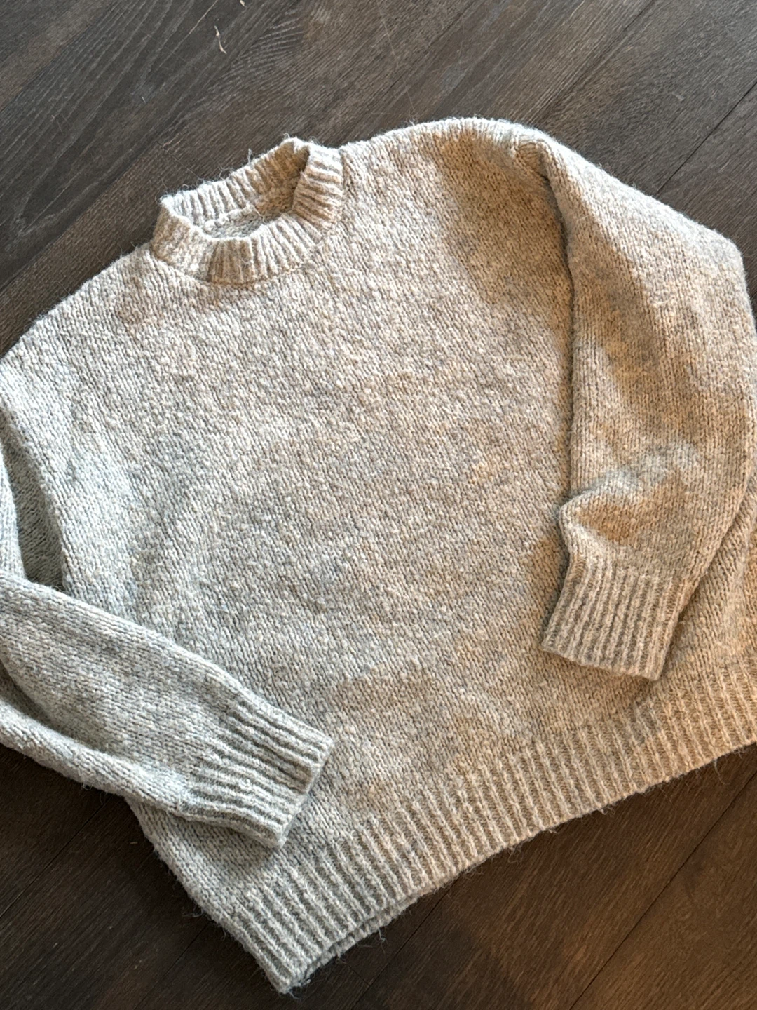 Light Grey Knit Sweater