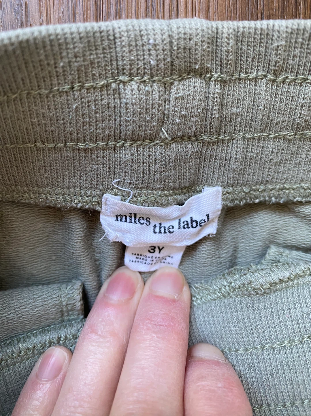 Miles the Label Sage Diamond Print Joggers Size 3Y 🏆 - photo 3