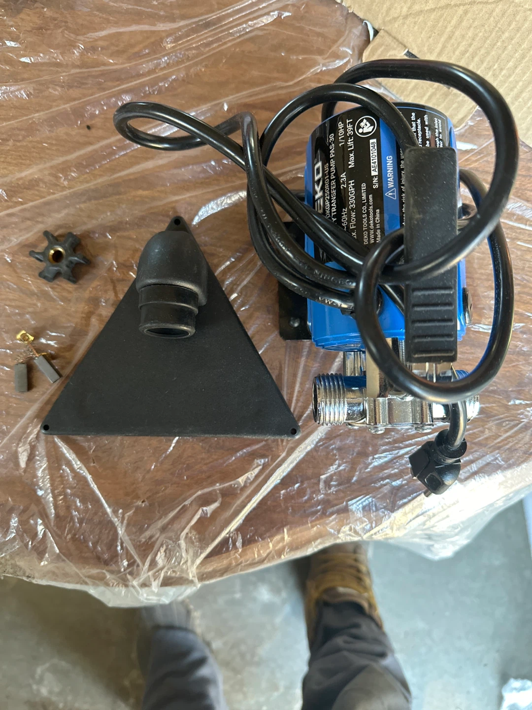 DEKO DKGP250R01-US Utility Transfer Pump - photo 3