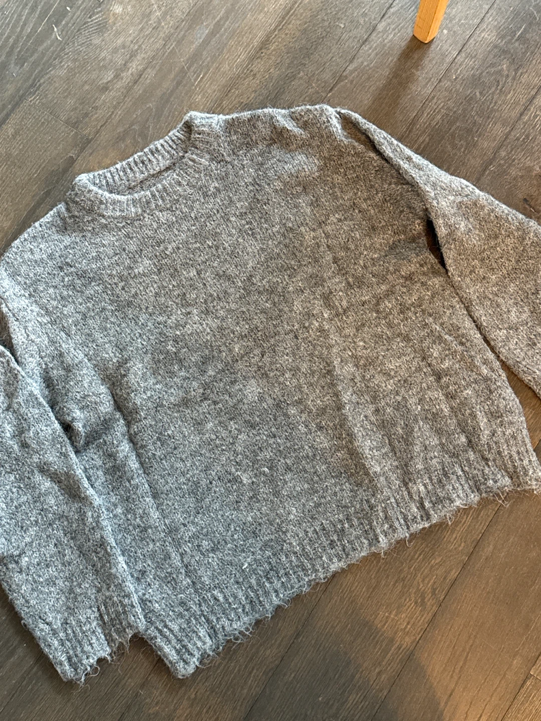 Grey Knit Sweater