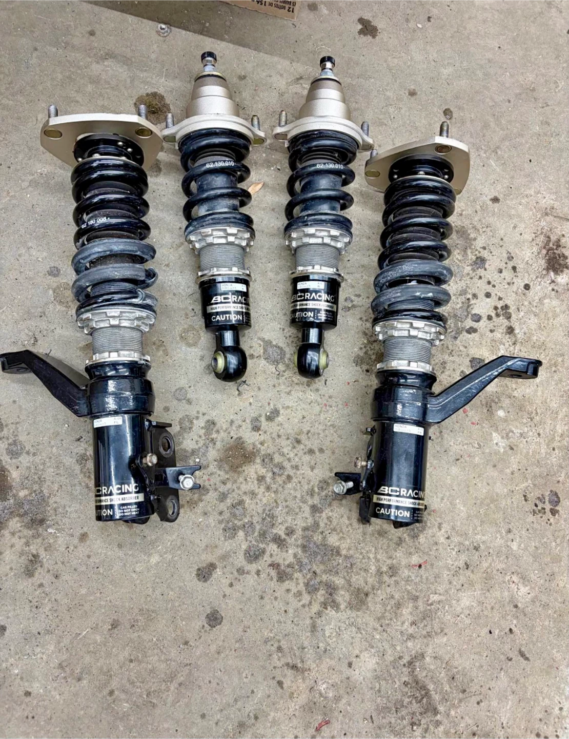 BC Coilovers civic rsx