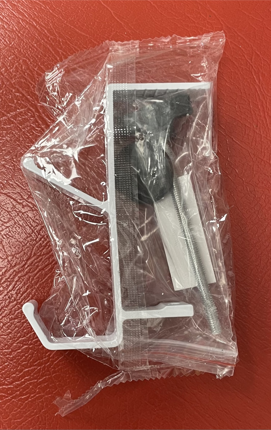 White Desk Clamp Bag Hanger - photo 3