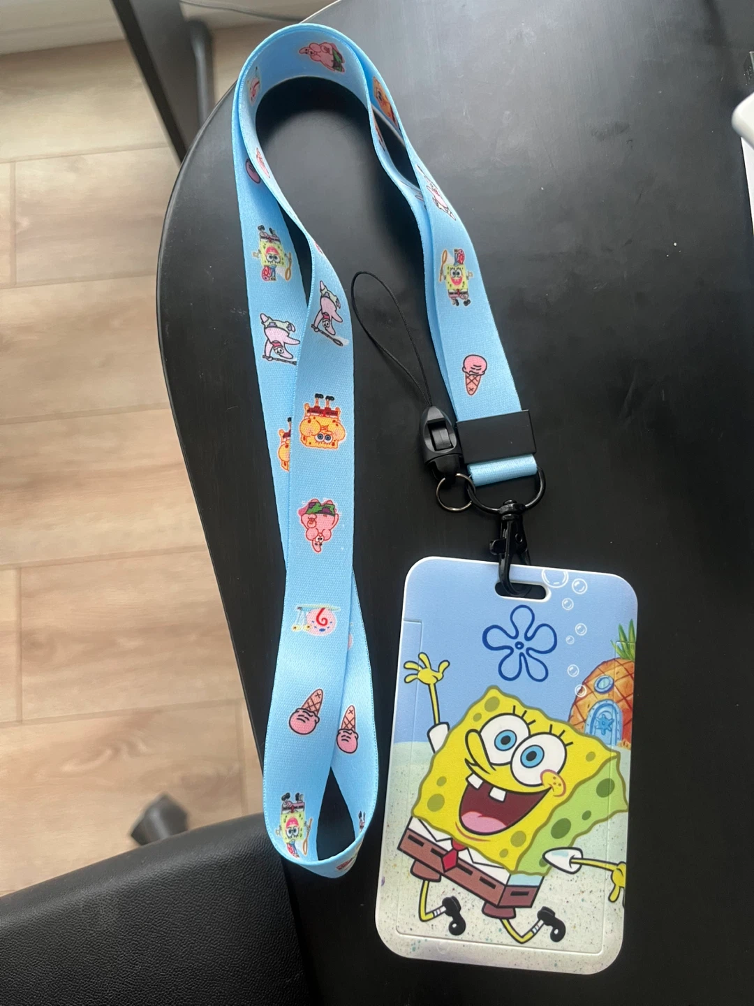 [NEW] SpongeBob Photo ID Card Holder Lanyard