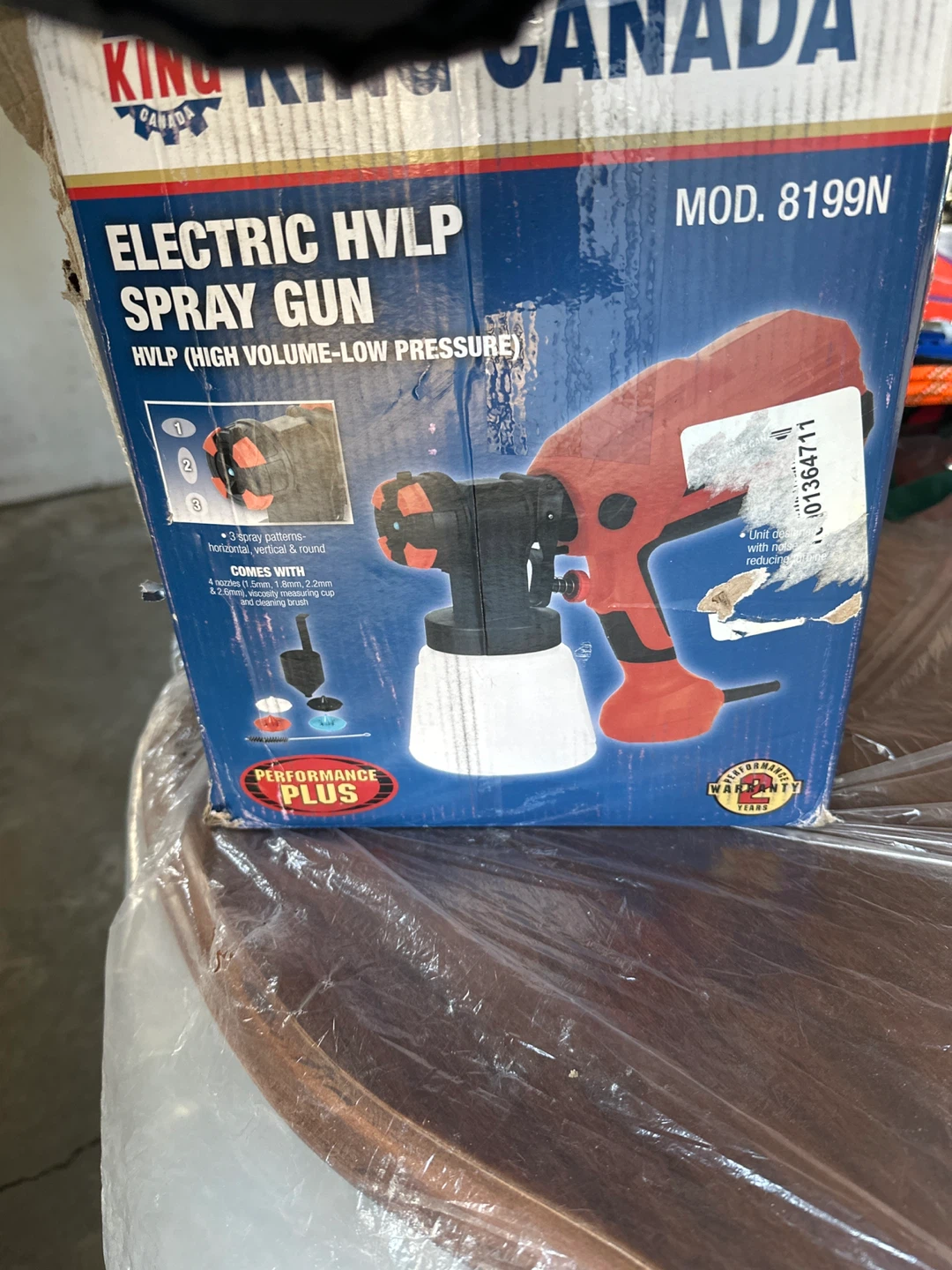 King Canada Electric HVLP Spray Gun - Mod. 8199N - photo 5