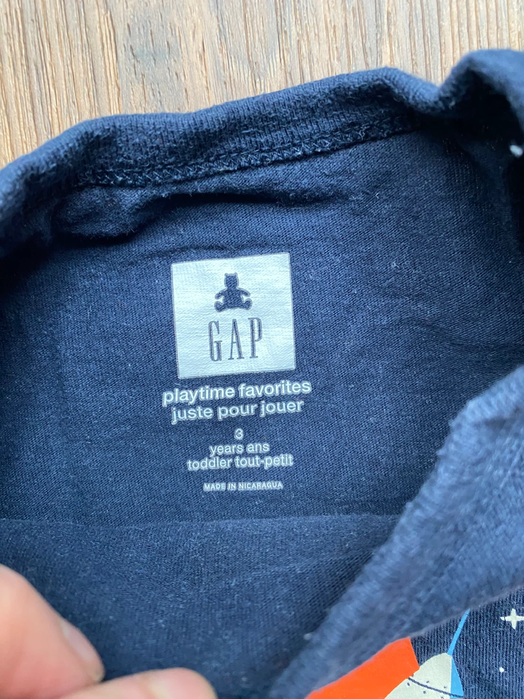 GAP Kids Long Sleeve Rocket Ship T-Shirt - Size 3 🏆 - photo 4