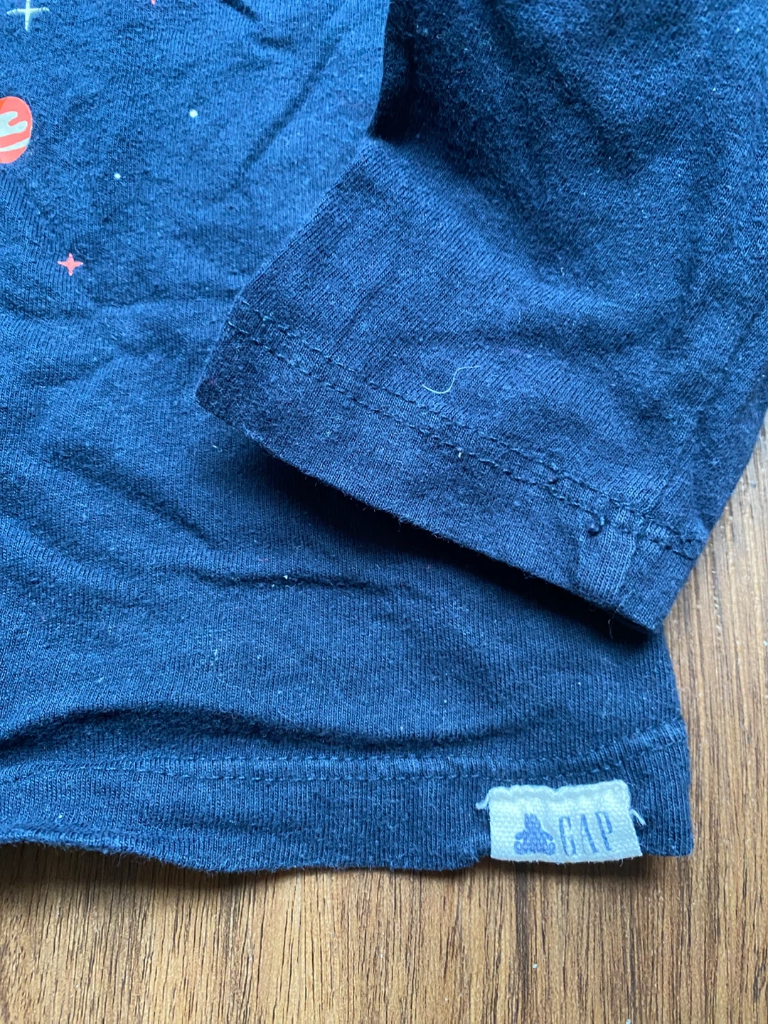 GAP Kids Long Sleeve Rocket Ship T-Shirt - Size 3 🏆 - photo 2