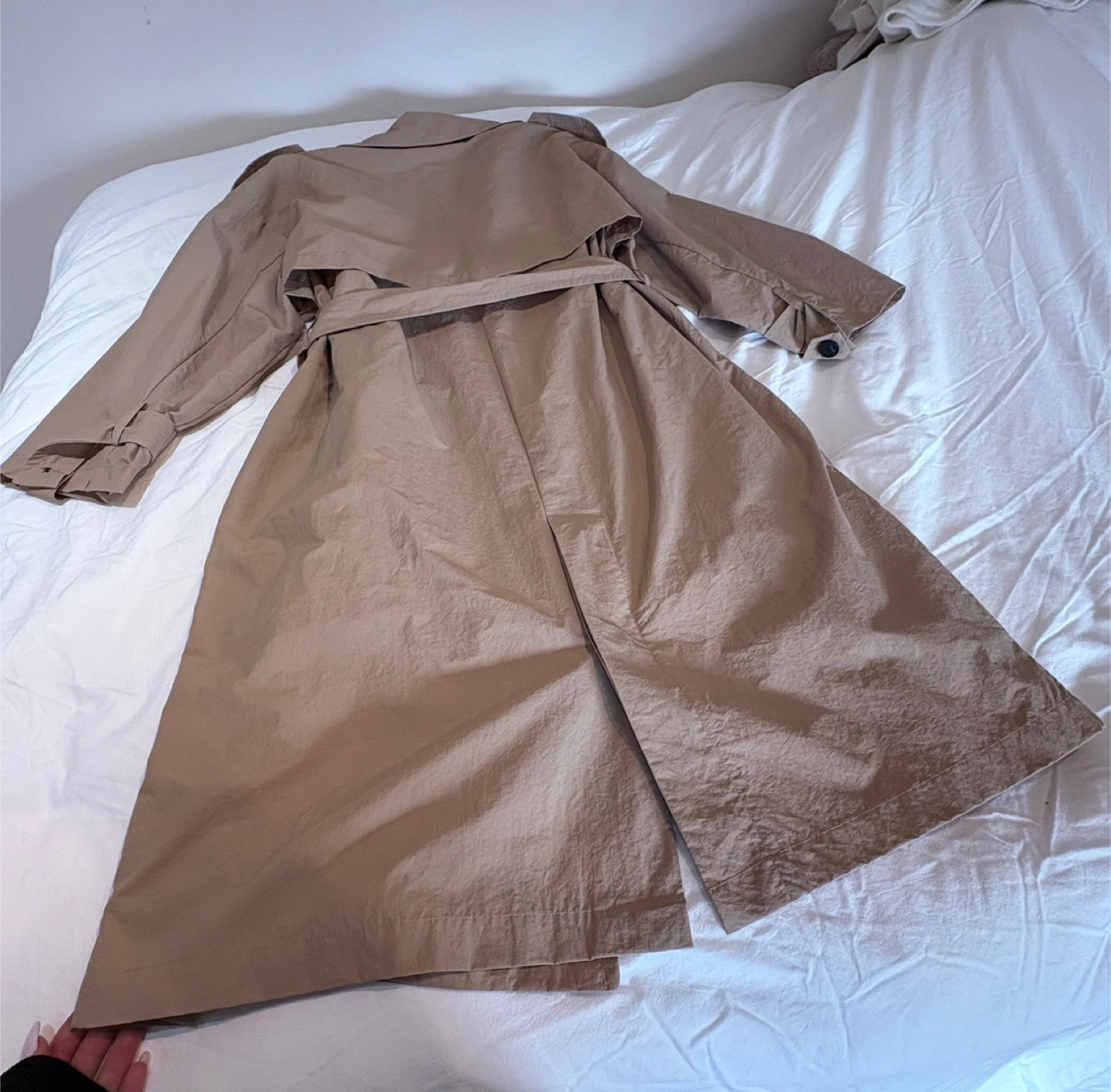 ZARA Women's Beige Trench Coat - photo 4