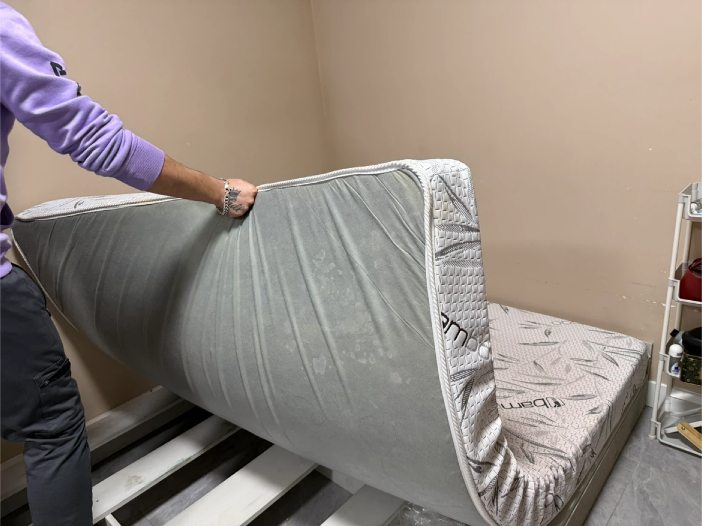 Queen Size Bamboo Breeze 8-inch Foam Mattress - photo 3