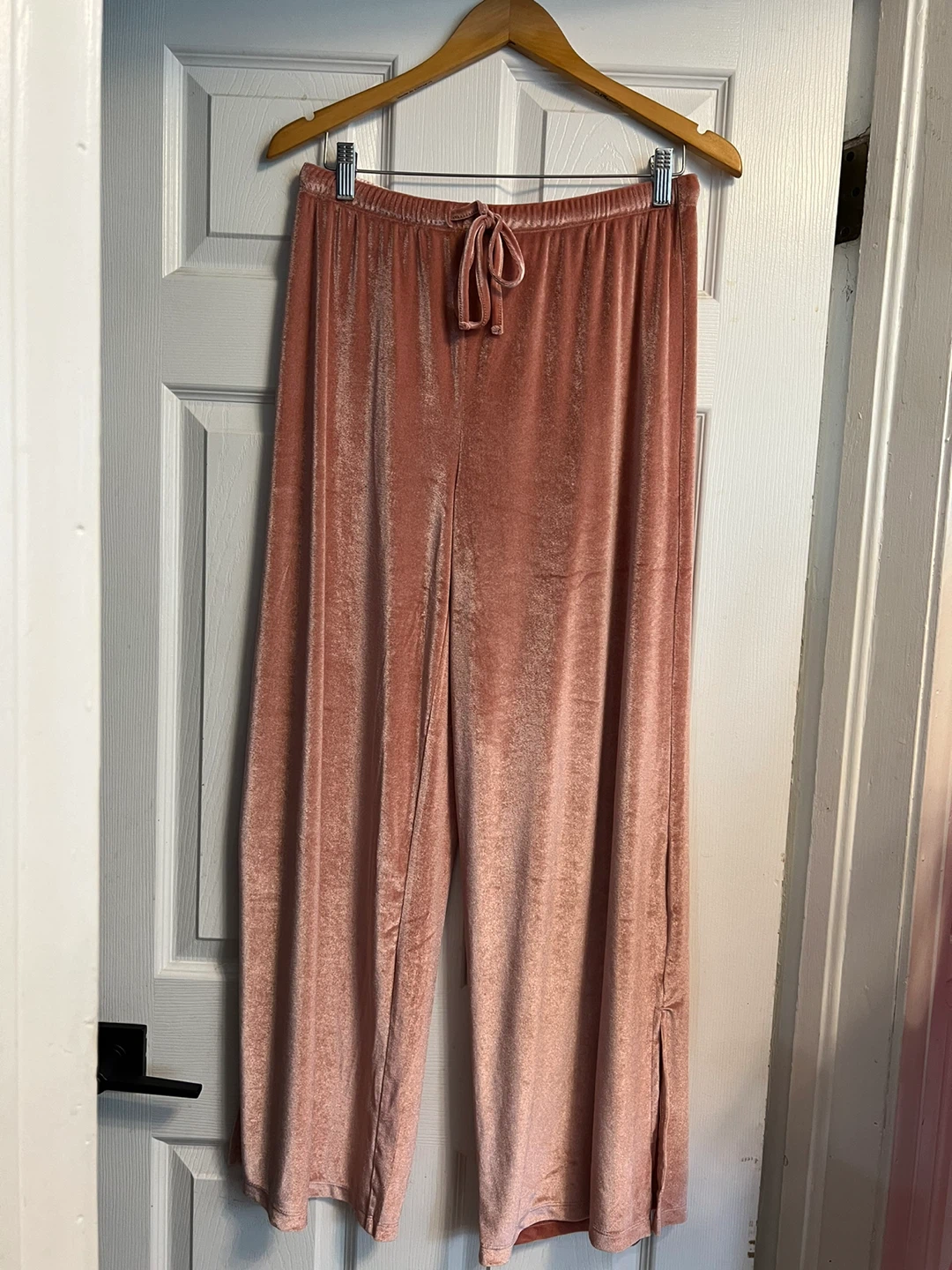 Pink Velour Lounge Pants 🏆