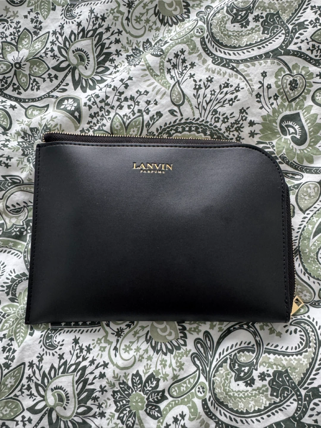 Lanvin Turkish Airlines Black Clutch