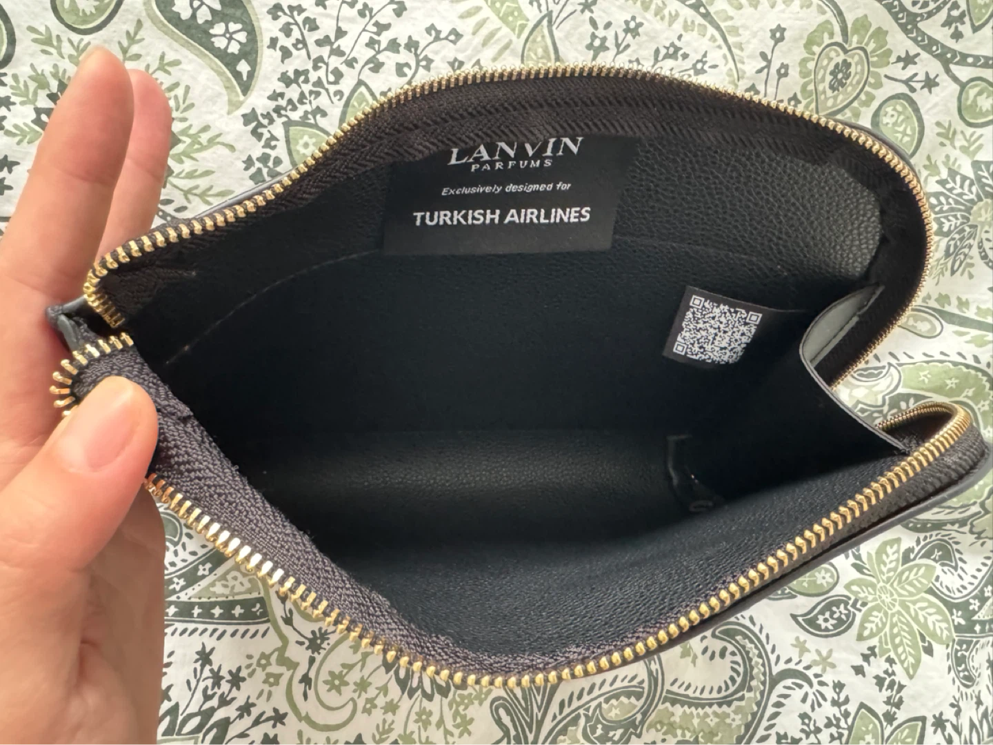Lanvin Turkish Airlines Black Clutch - photo 3