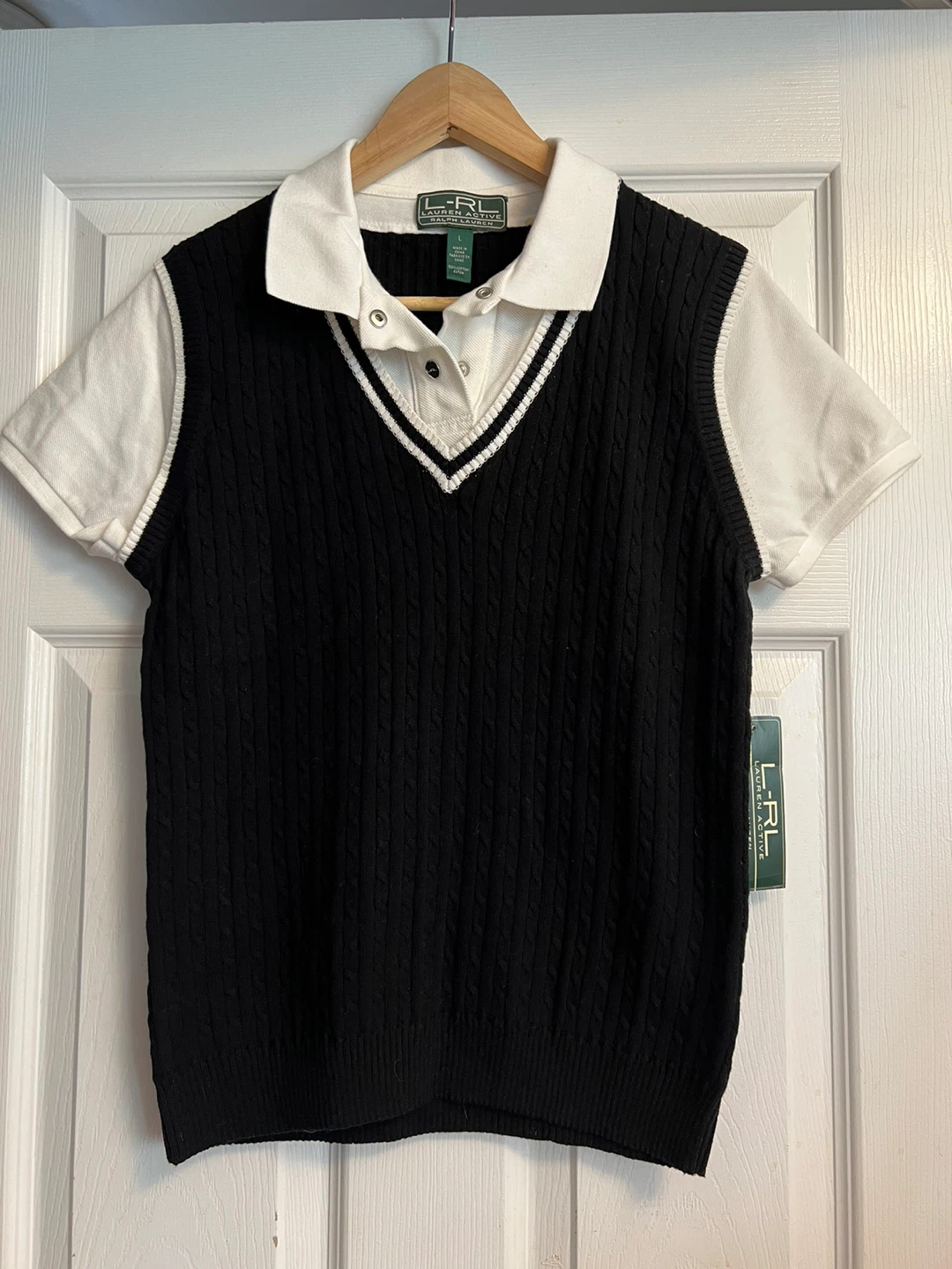 Ralph Lauren LRL Cable Knit Shirt  🏆