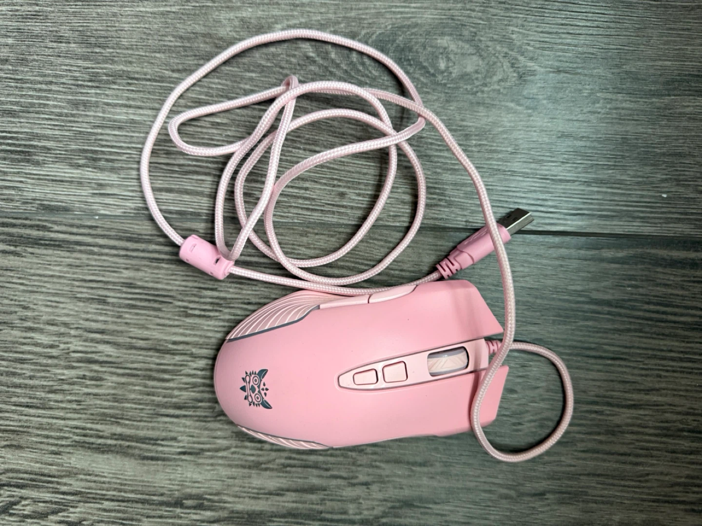 ONIKUMA CW905 Pink RGB Wired Gaming Mouse