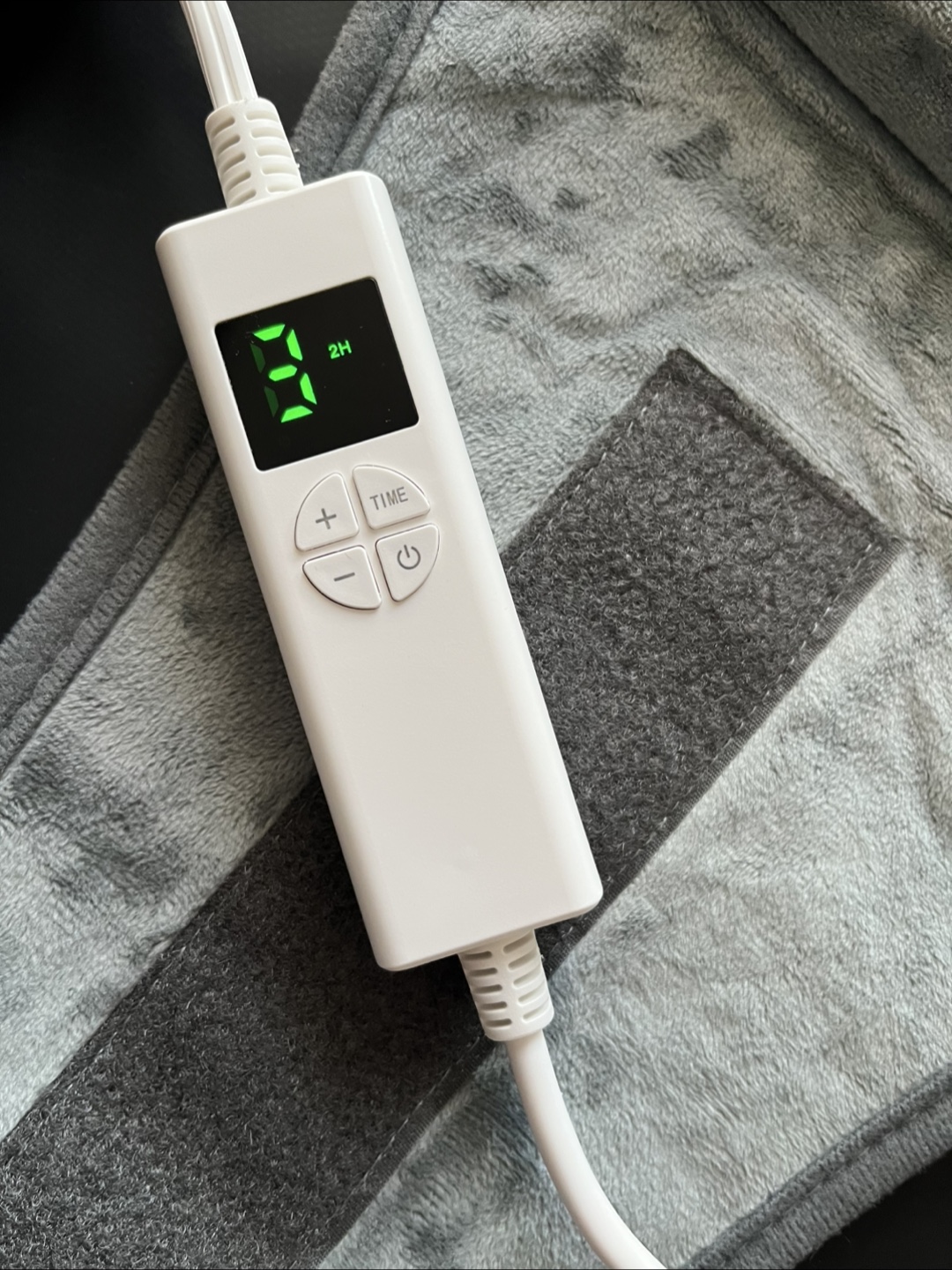 Grey Heating Pad with Controller - photo 2