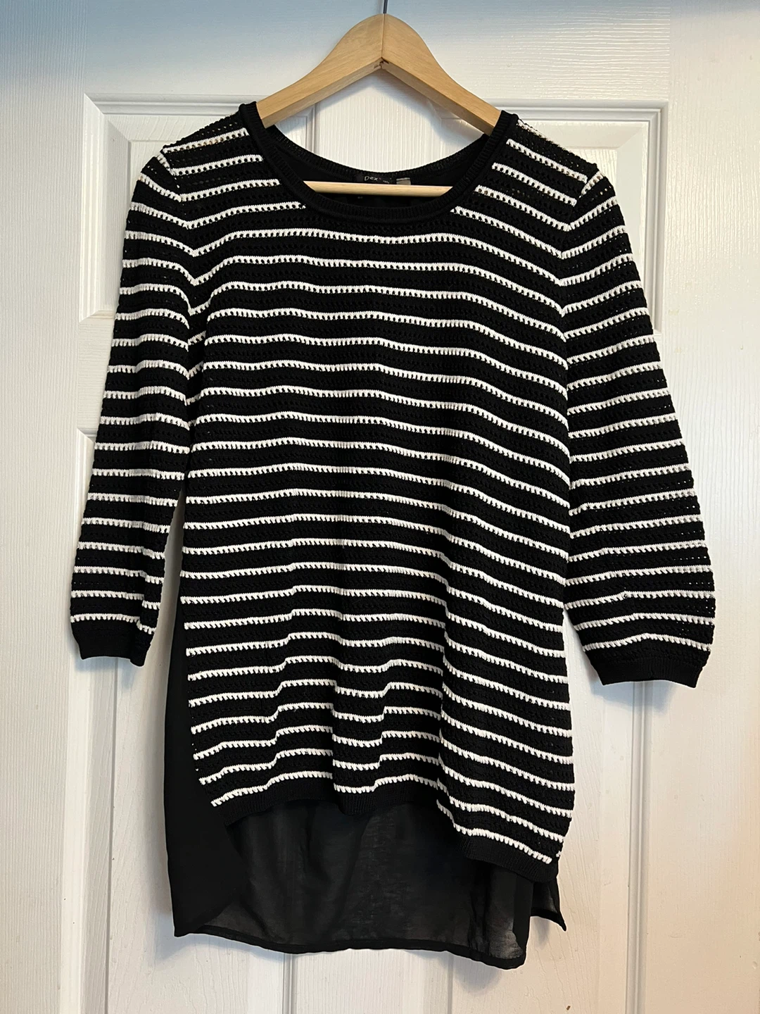 Striped Mock Neck Sweaters 🏆 - photo 4