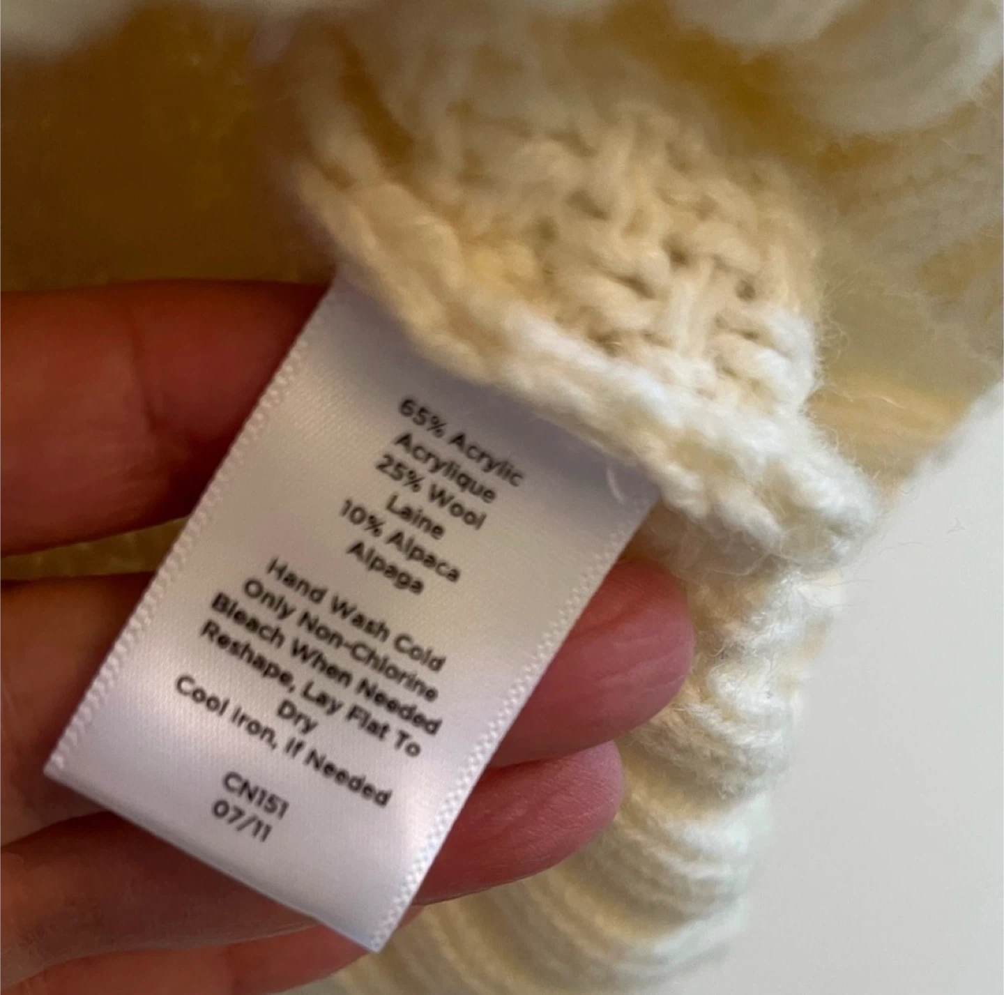 Talbots Cream Cable Knit Sweater 🏆 - photo 5