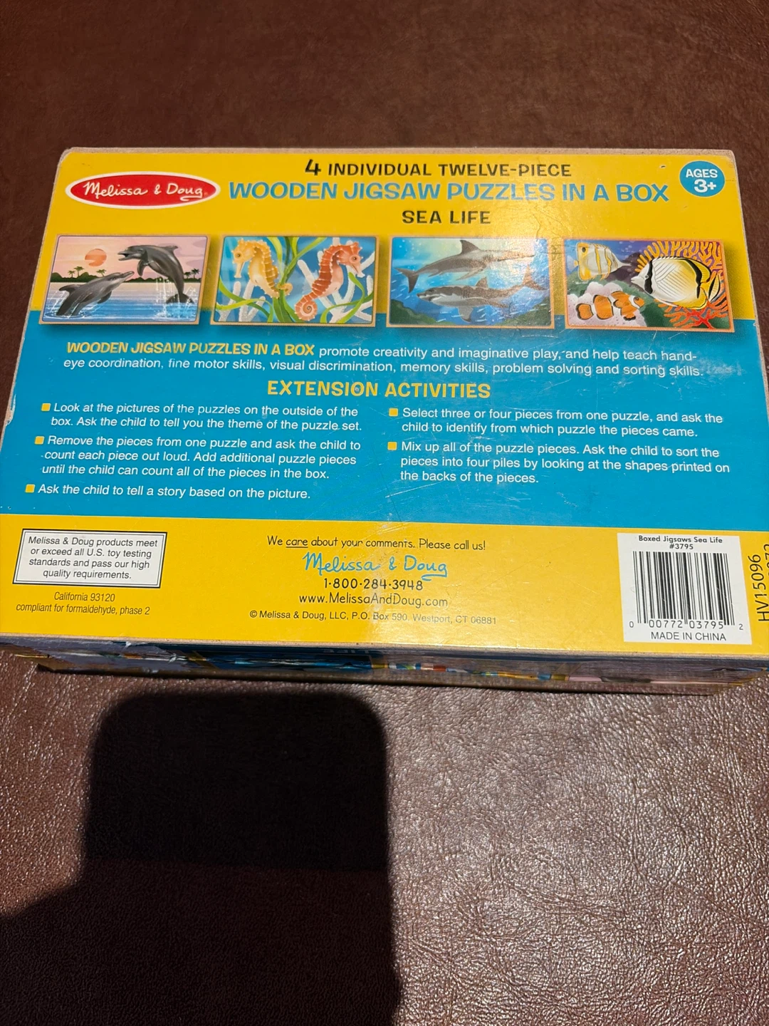 Melissa & Doug 4 Wooden Jigsaws in a Box - photo 5