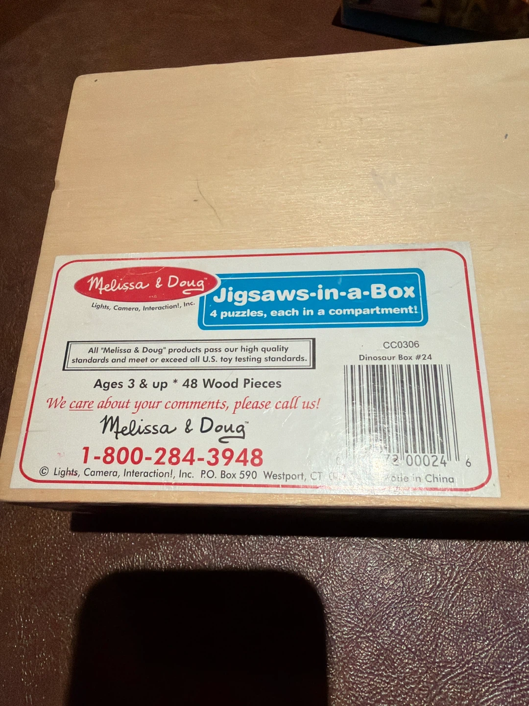 Melissa & Doug 4 Wooden Jigsaws in a Box - photo 2