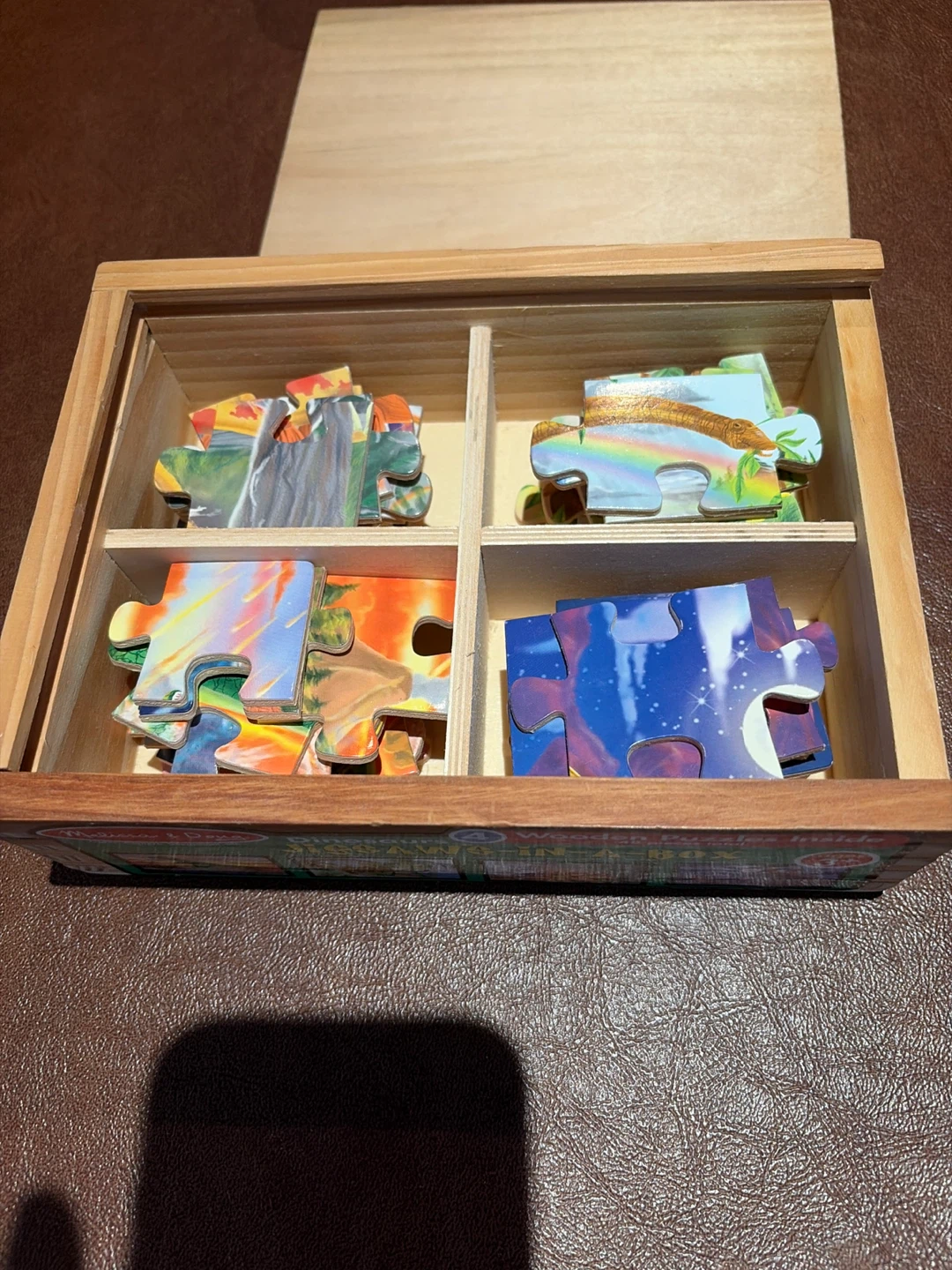 Melissa & Doug 4 Wooden Jigsaws in a Box - photo 3