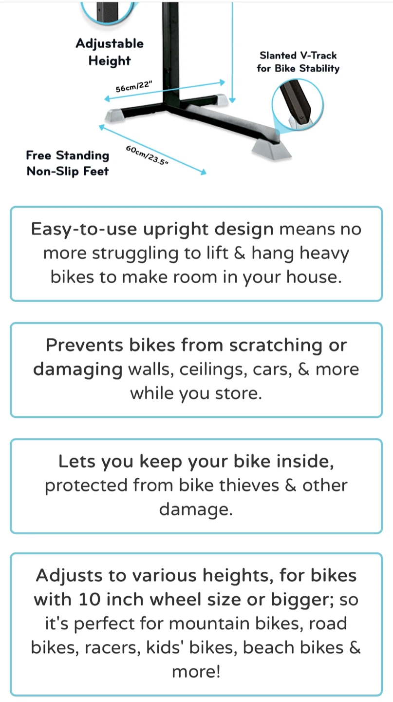 Bike Nook Vertical Bike Stand - photo 4