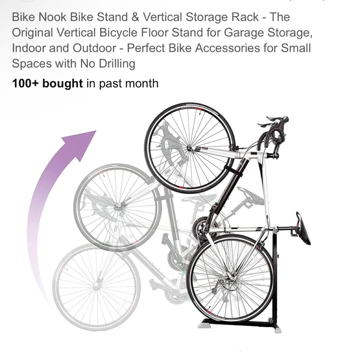 Bike Nook Vertical Bike Stand - photo 2