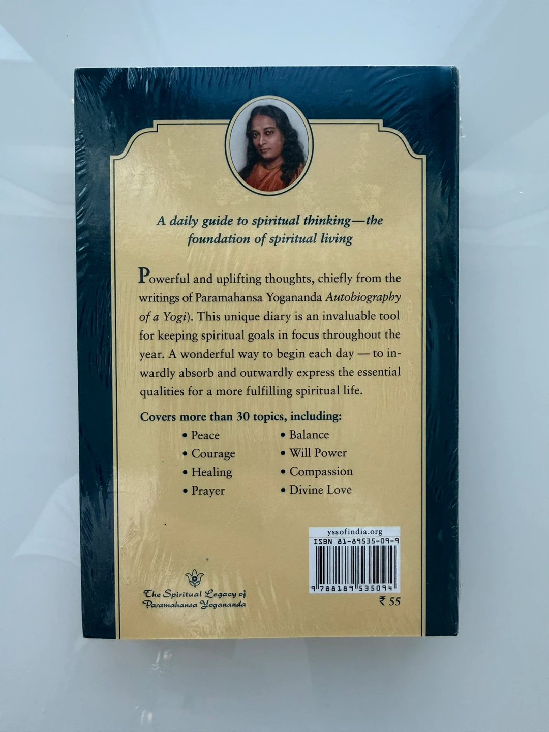 Sealed Spiritual Diary: An Inspirational Thought for Each Day - photo 2