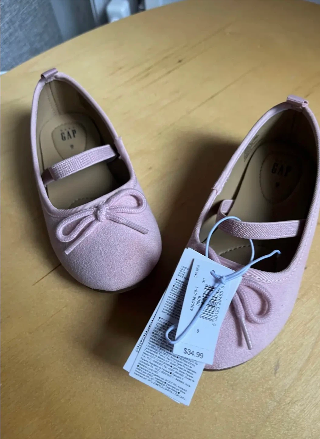 Gap Toddler Girls Pink Ballet Flats Size 9 - photo 2