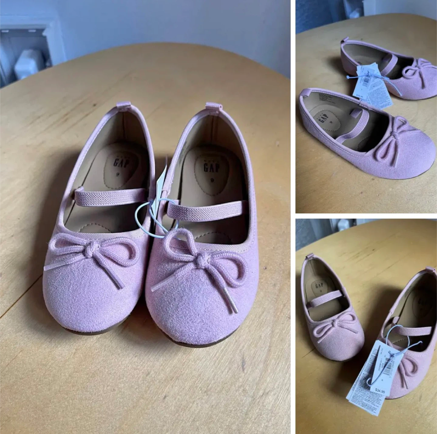 Gap Toddler Girls Pink Ballet Flats Size 9
