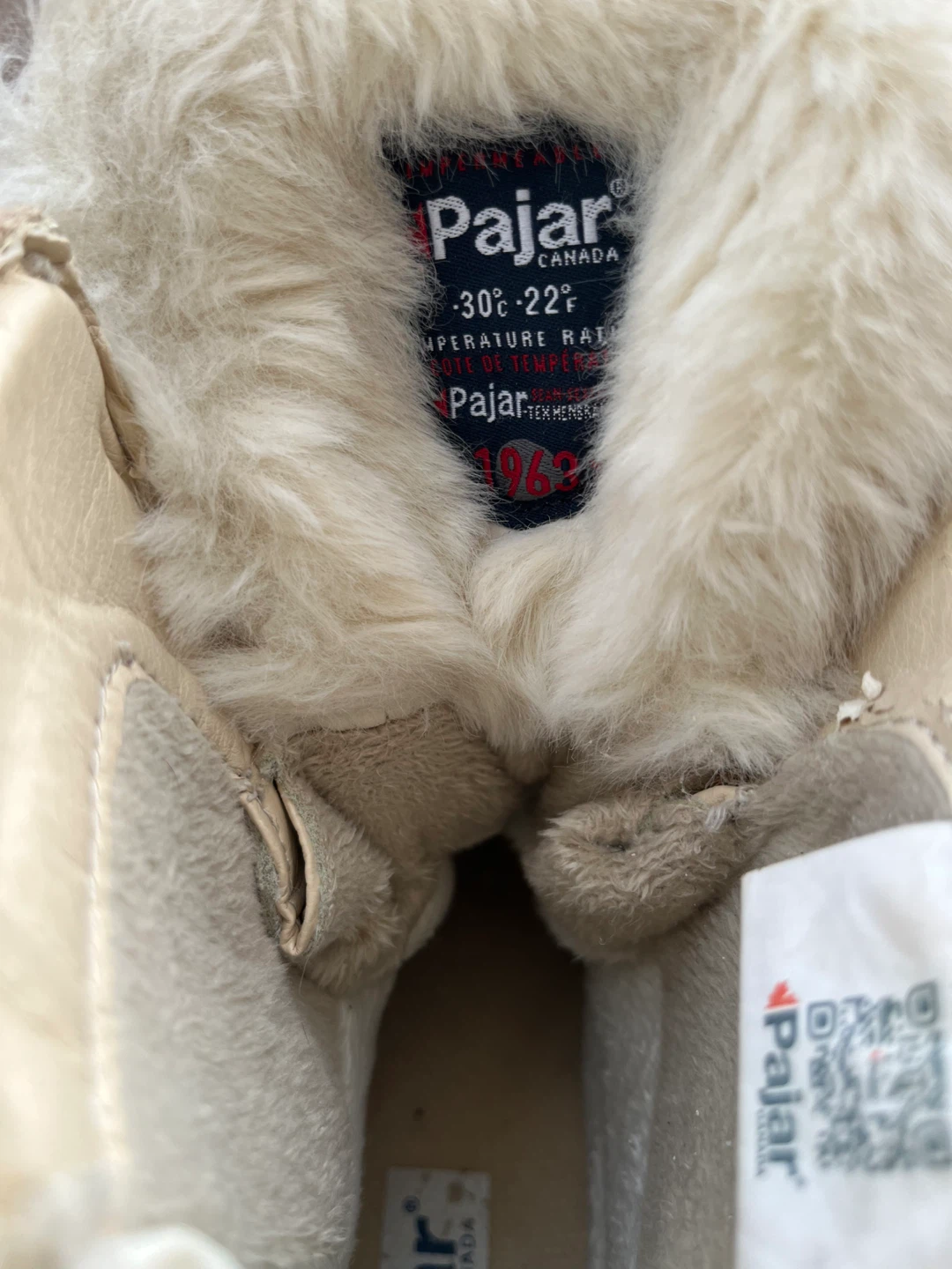 🏆Pajar Canada Winter Boots Tan Suede Fur Lined Size 7.5🏆 - photo 4