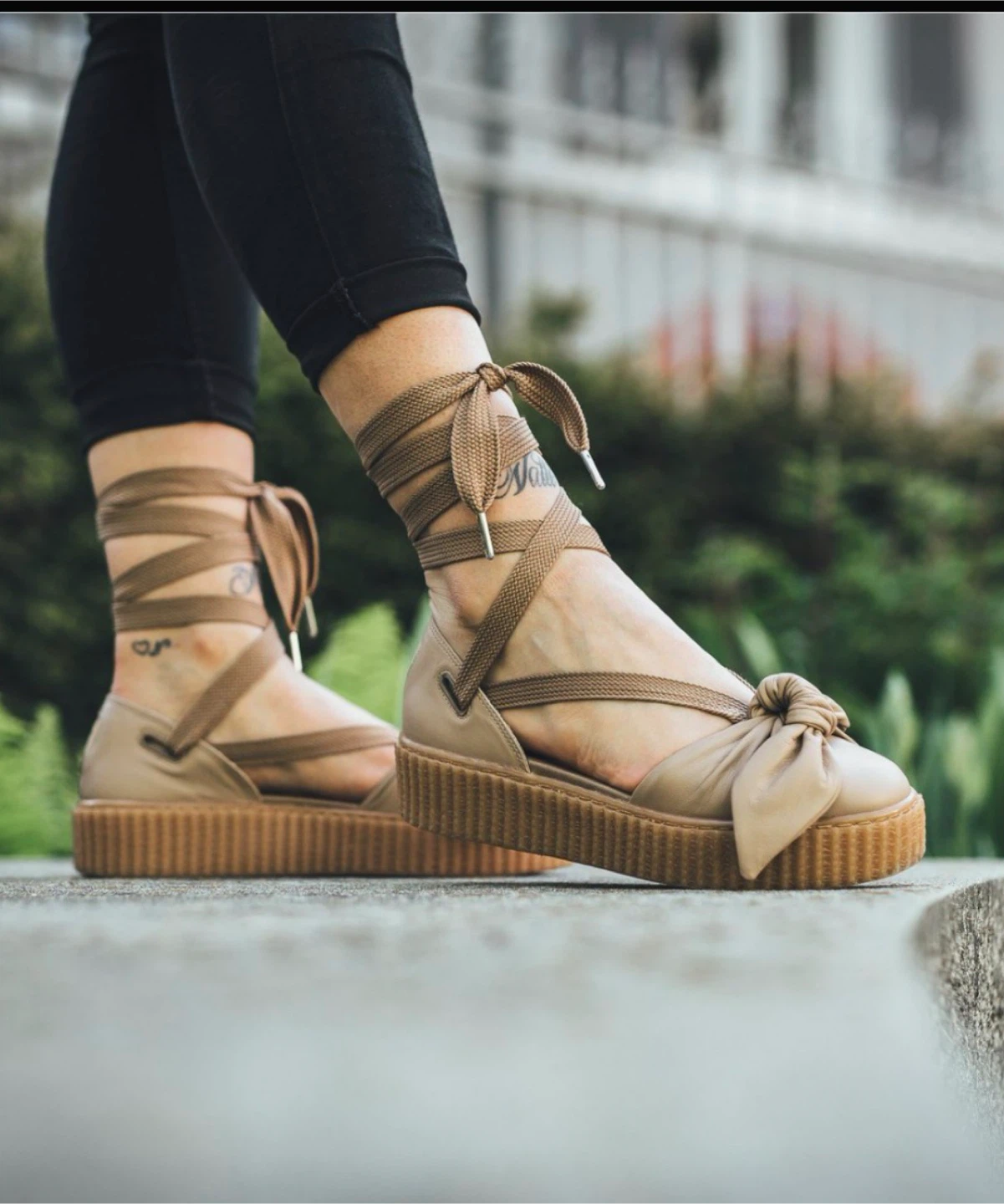 Fenty Bow Creeper Sandals x Puma