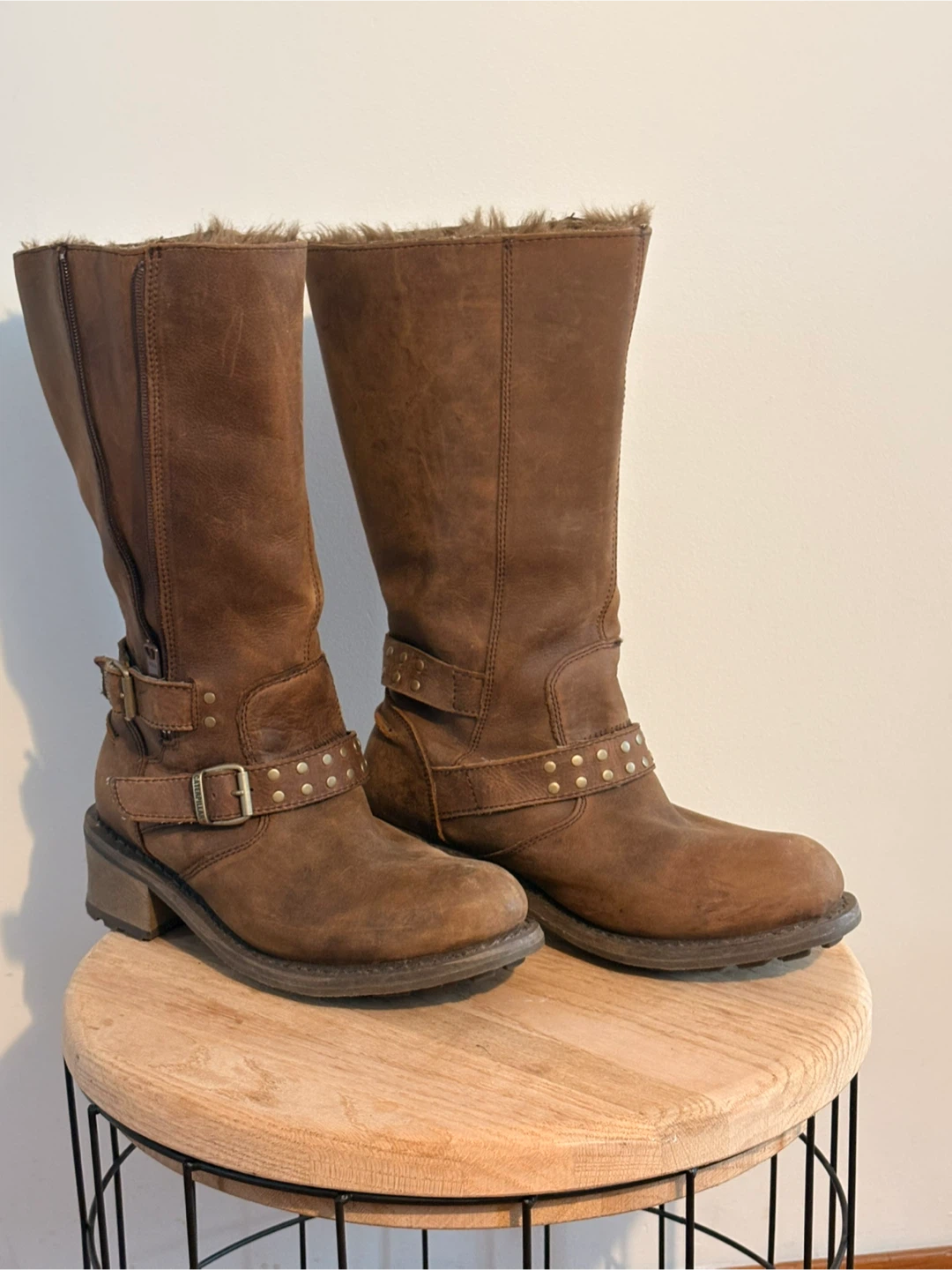 CAT Caterpillar Fur Lined Boot
