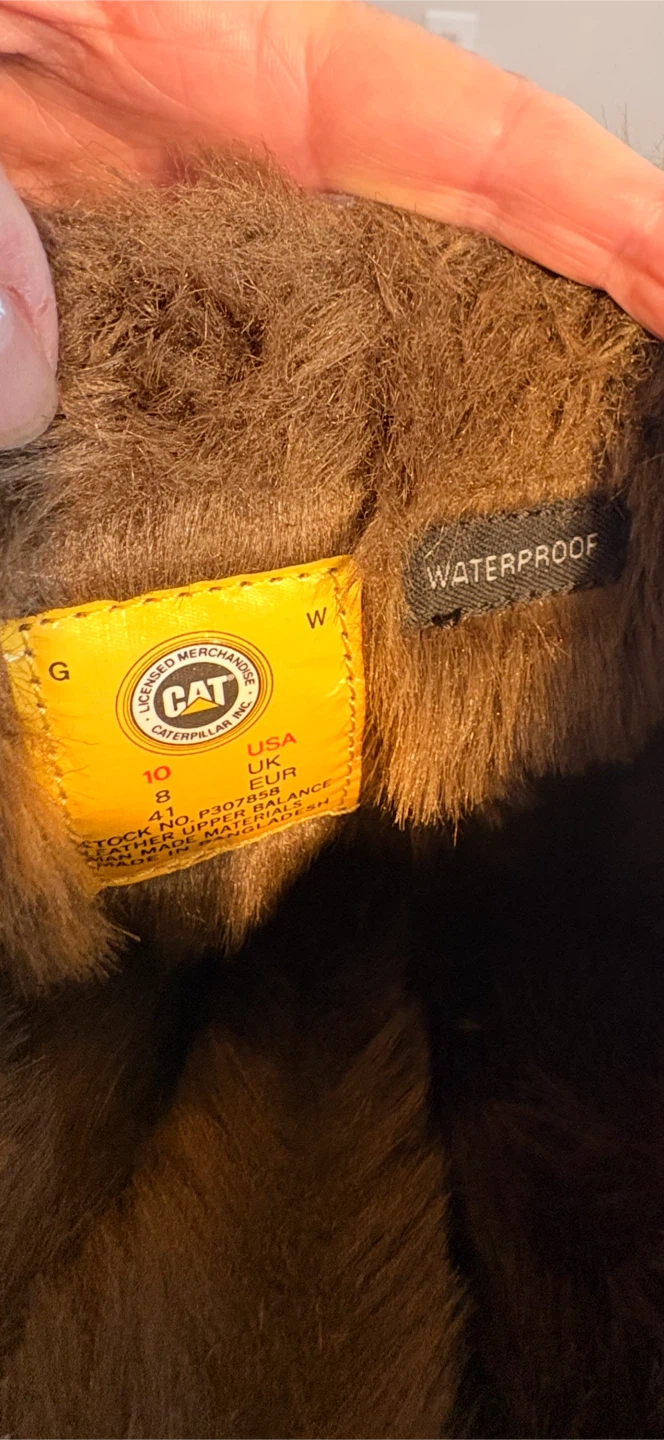 CAT Caterpillar Fur Lined Boot - photo 4