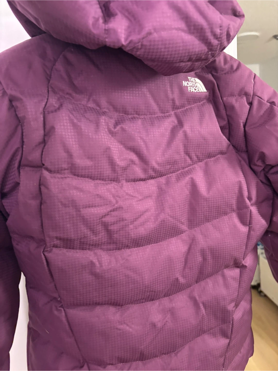 Ski jacket north face  XS Purple Puffer Jacket with Hood - photo 2