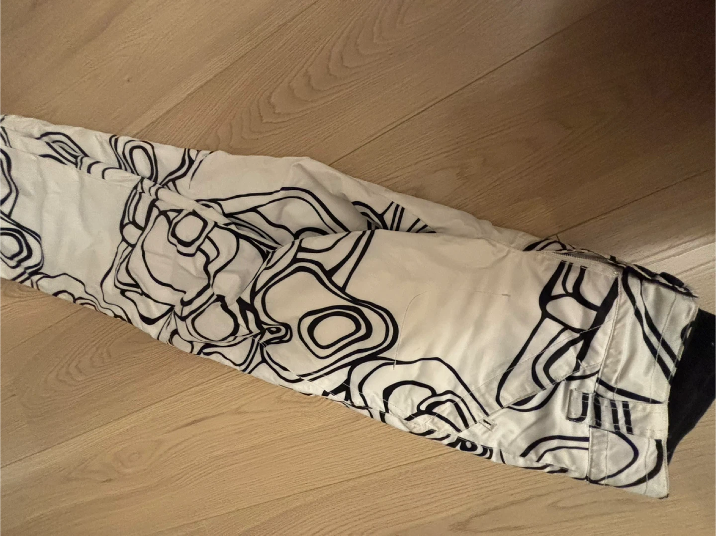 Lole Black and White Pattern Ski / snowboard Pants - photo 3