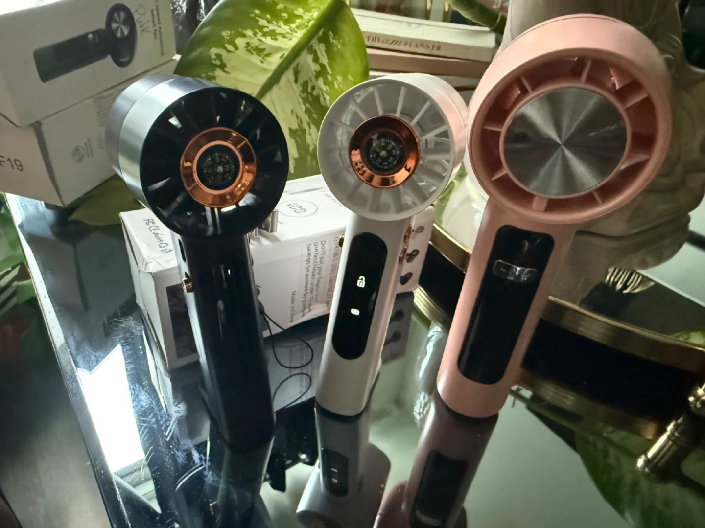 Handheld Mini Fan with Compass - photo 3