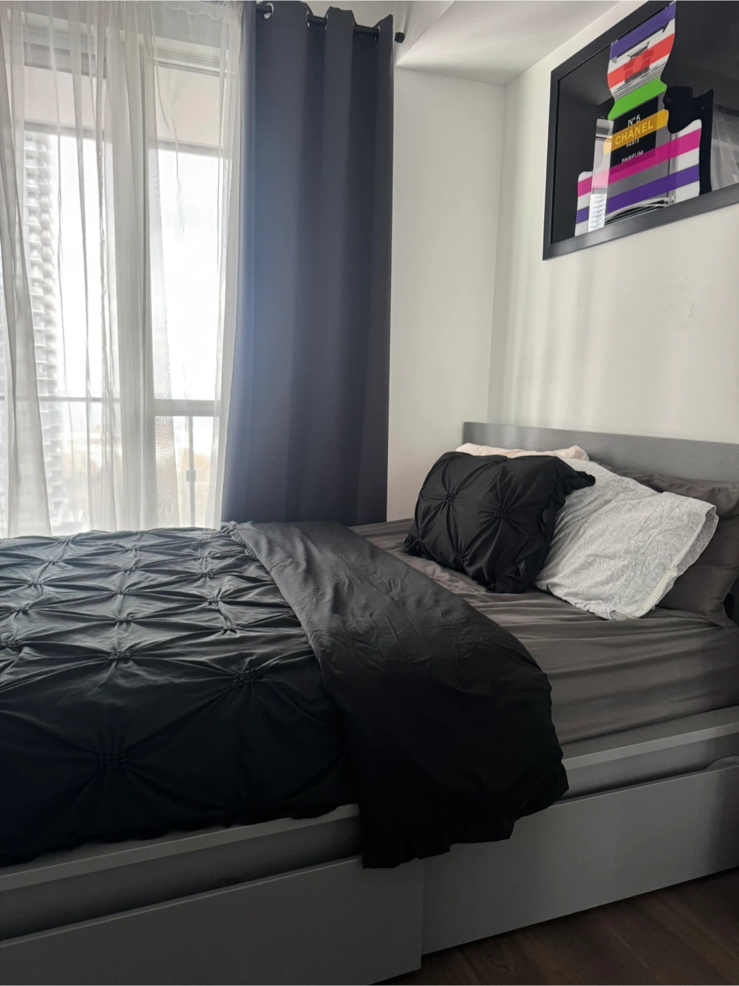IKEA QUEEN MALM BED FRAME - photo 2