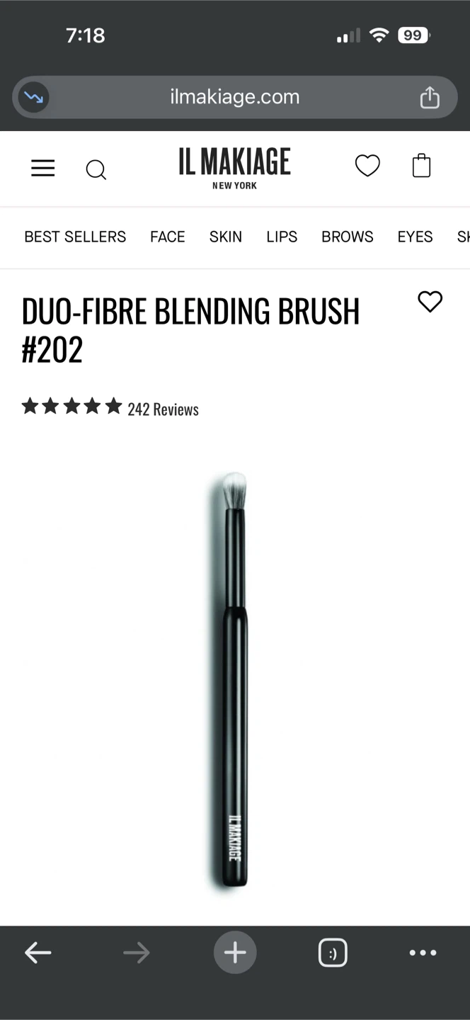 🏆🏆🏆IL MAKIAGE Makeup Brushes Set - 202, 194, 162 - photo 5