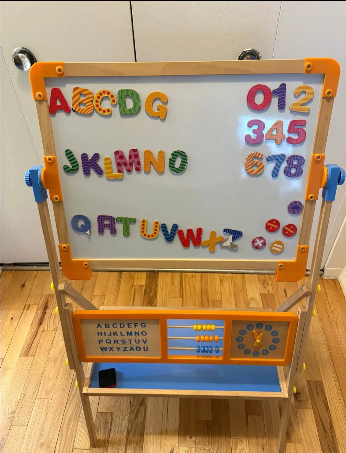 Reversible Magnetic Whiteboard & blackboard - photo 3