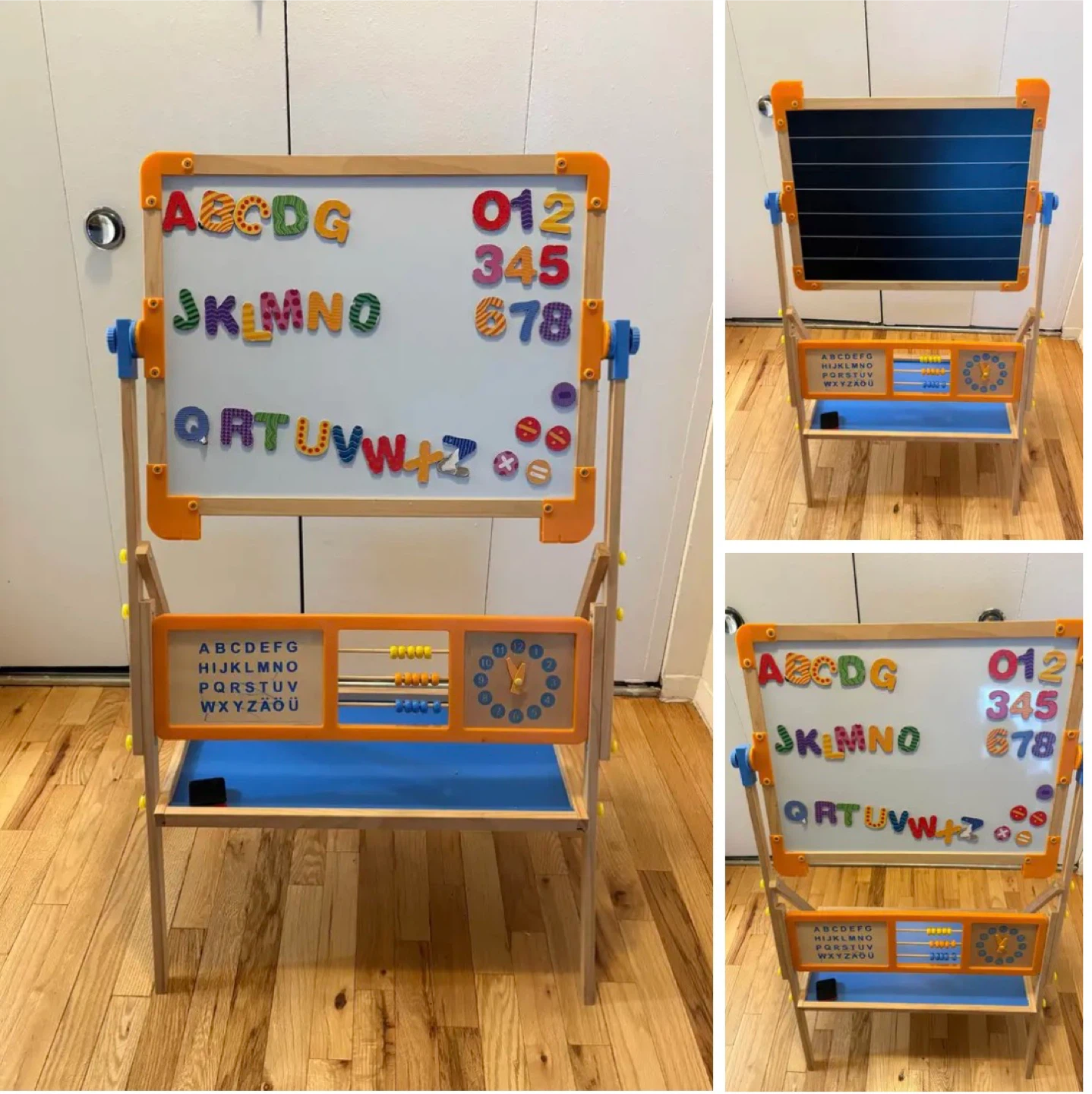 Reversible Magnetic Whiteboard & blackboard