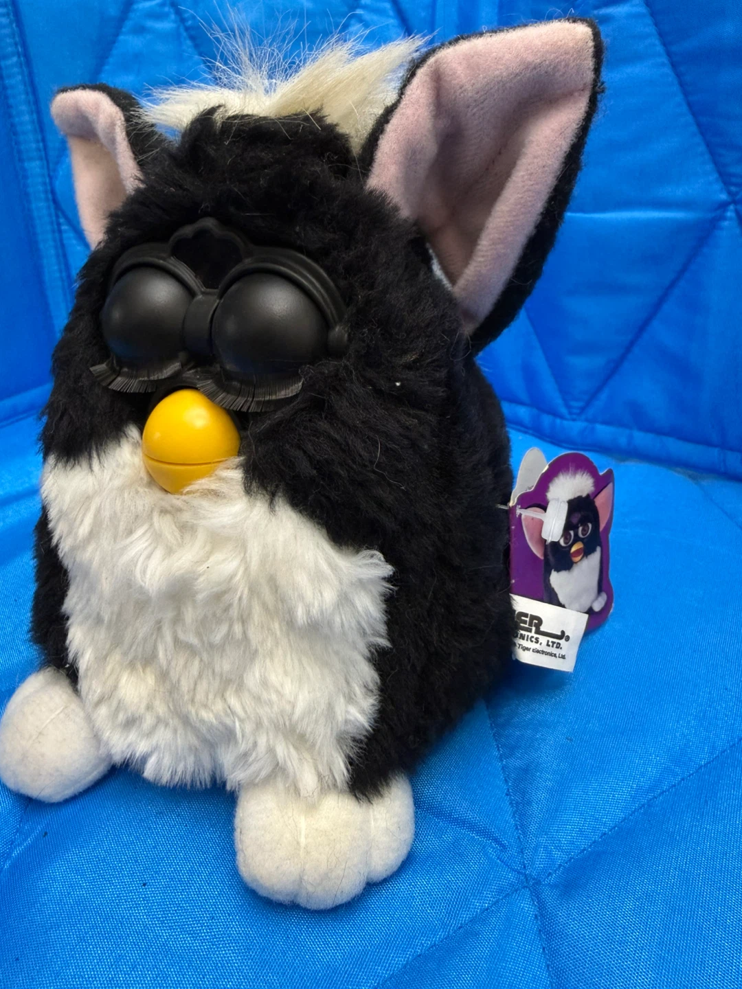 Black and White Furby Electronic Toy - photo 3