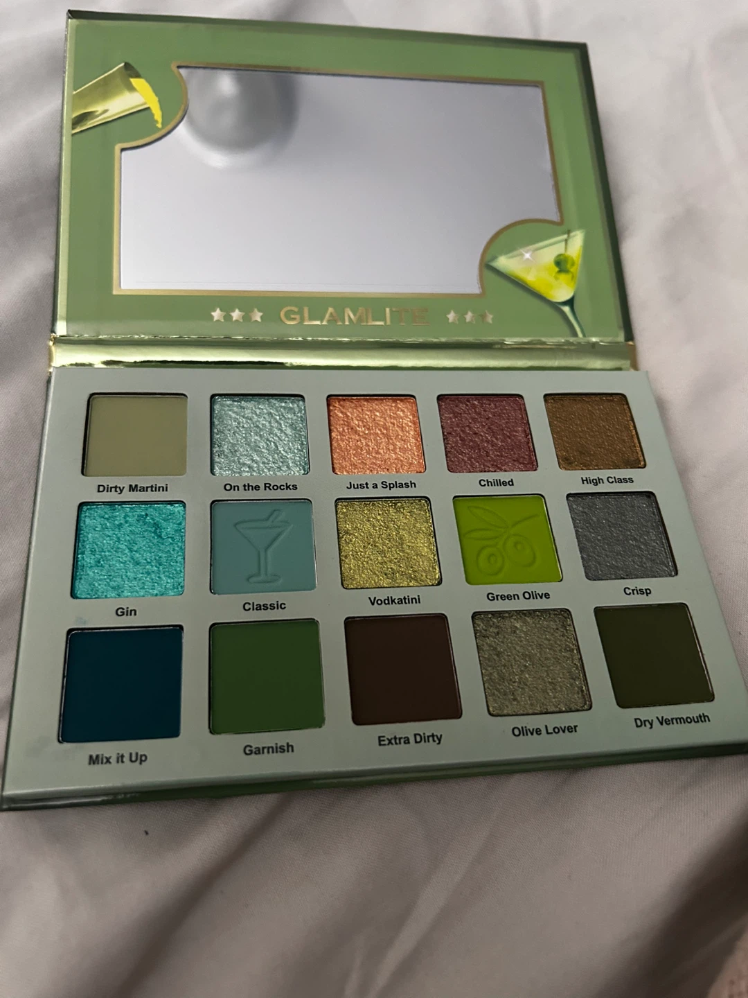 Glamlite Dirty Martini Eyeshadow Palette