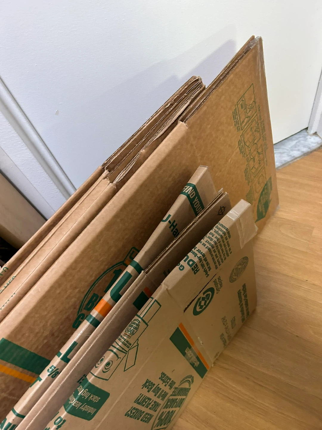 FREE U-Haul Medium & Small Moving Boxes