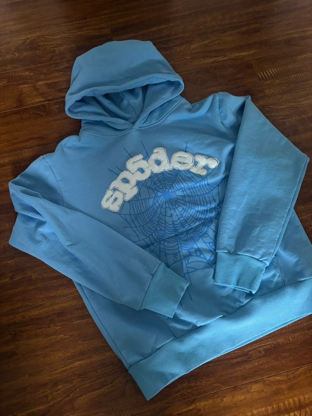 LIGHT BLUE SP5DER Hoodie