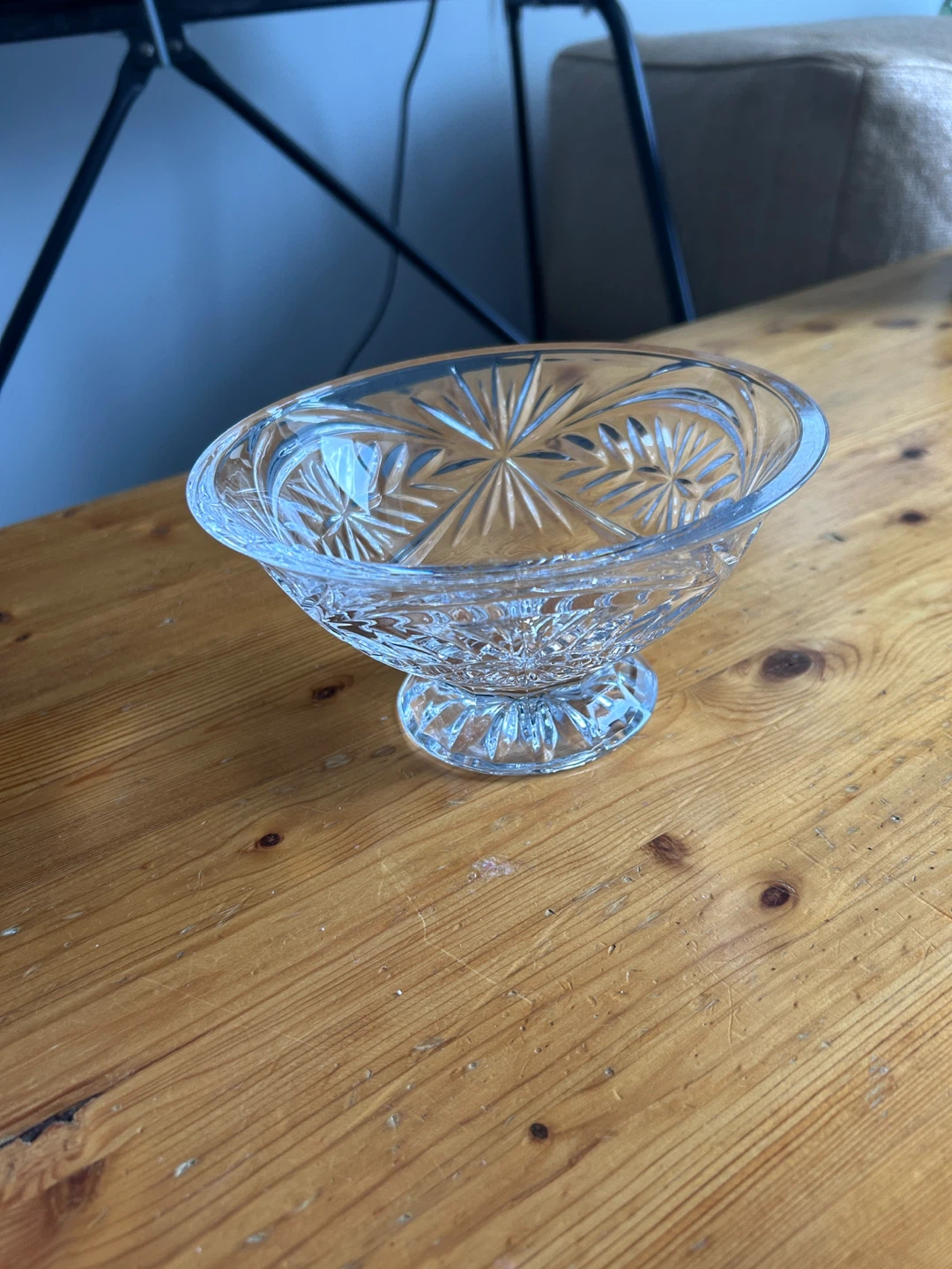 Crystal Footed Serving Bowl - photo 4
