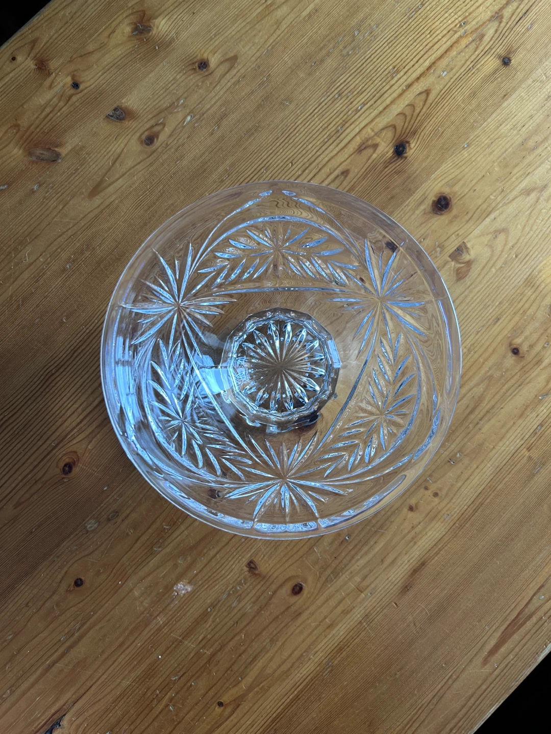 Crystal Footed Serving Bowl - photo 2