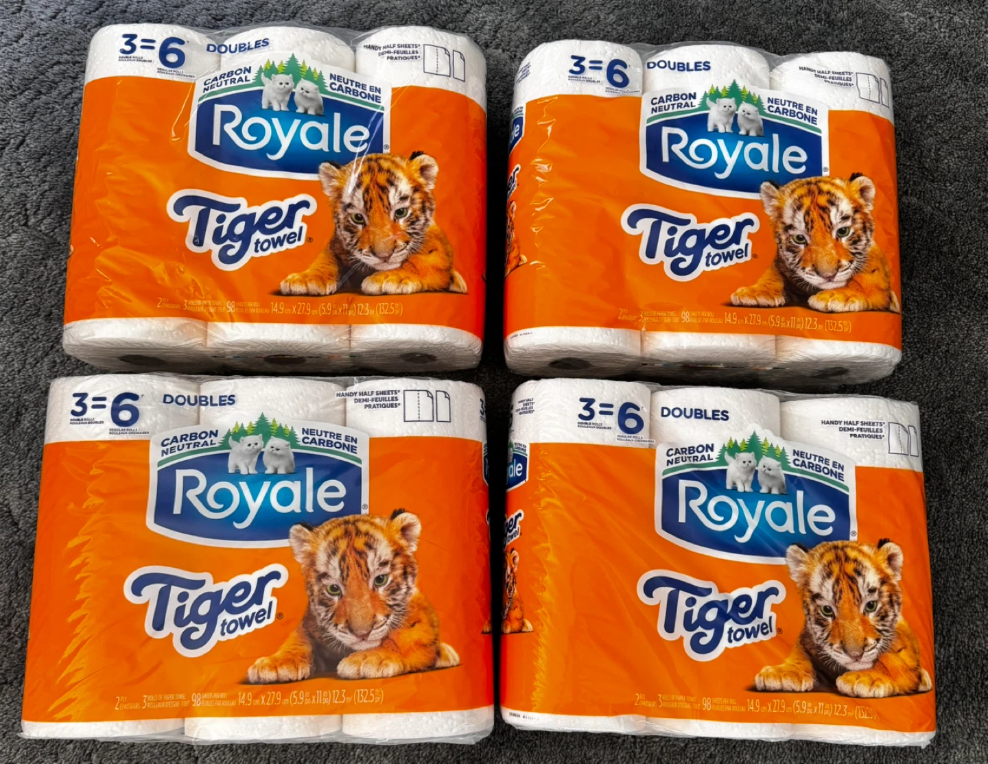 Paper towels 🏆