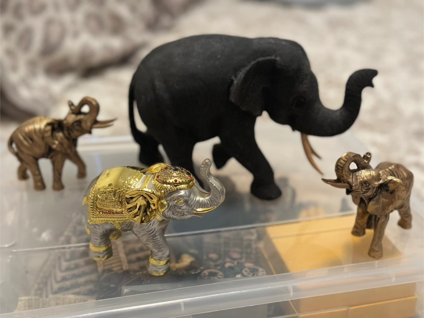 4 Elephants from Thailand For Good Luck - photo 3