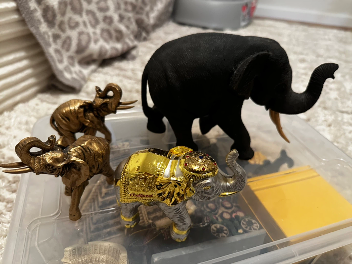 4 Elephants from Thailand For Good Luck - photo 2