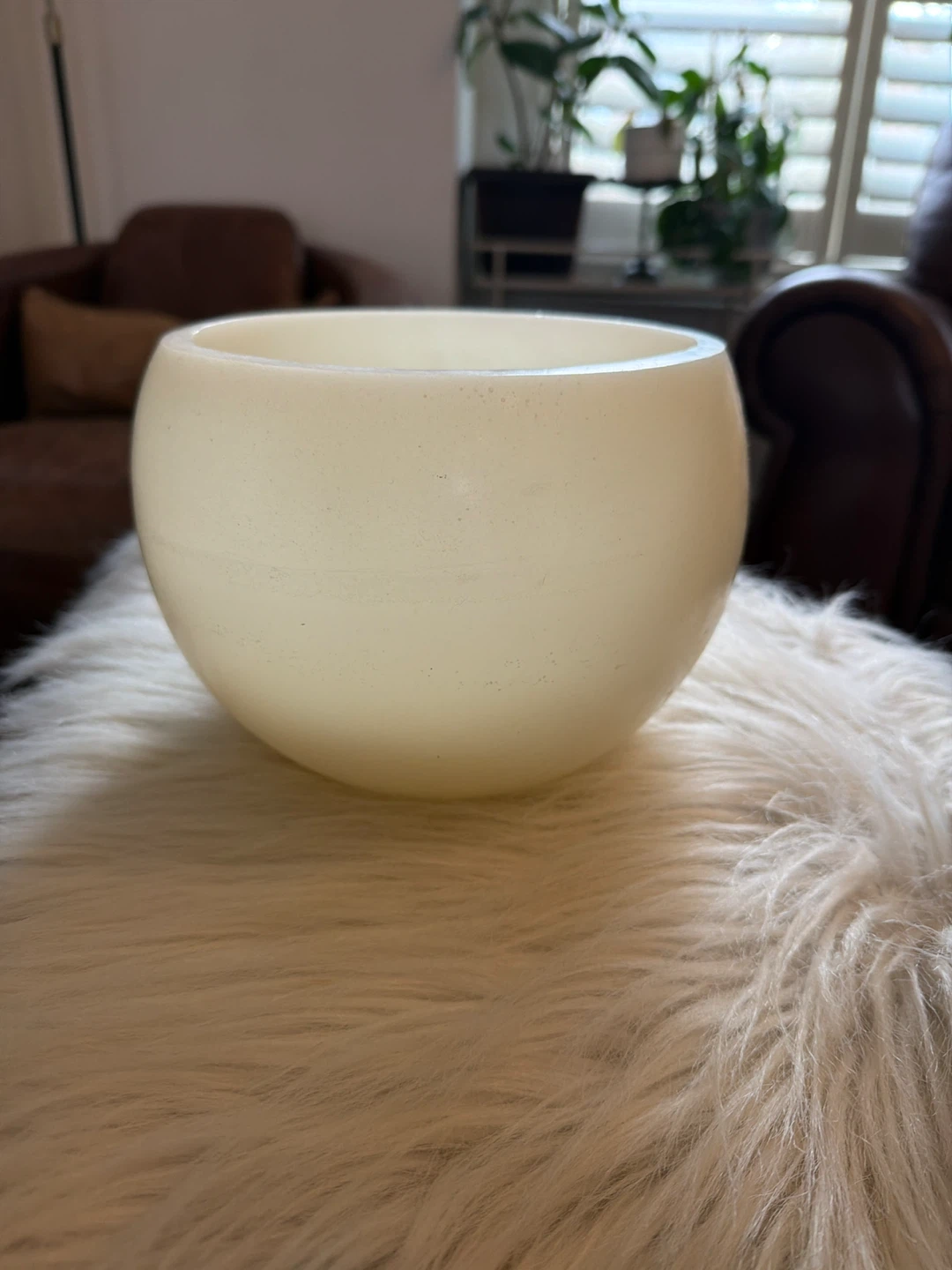 Large Ivory Candle Holder 🏆