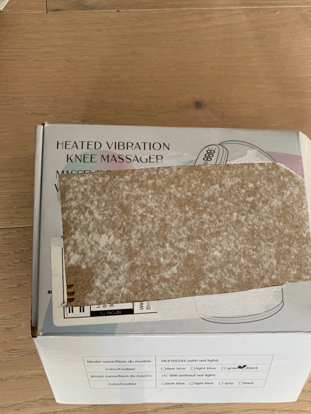 Heated Vibration Knee Massager - photo 2